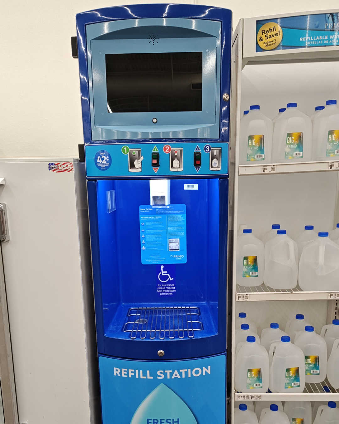 reverse osmosis machine in store
