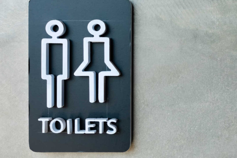 toilet sign