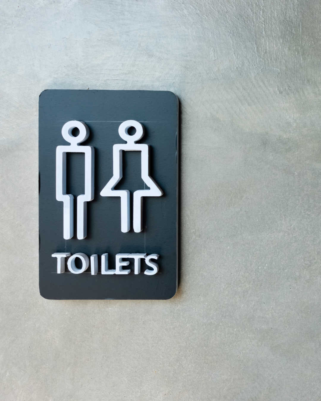 toilet sign