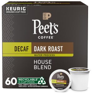 Peet's Decaf House Blend K-Cup Pods