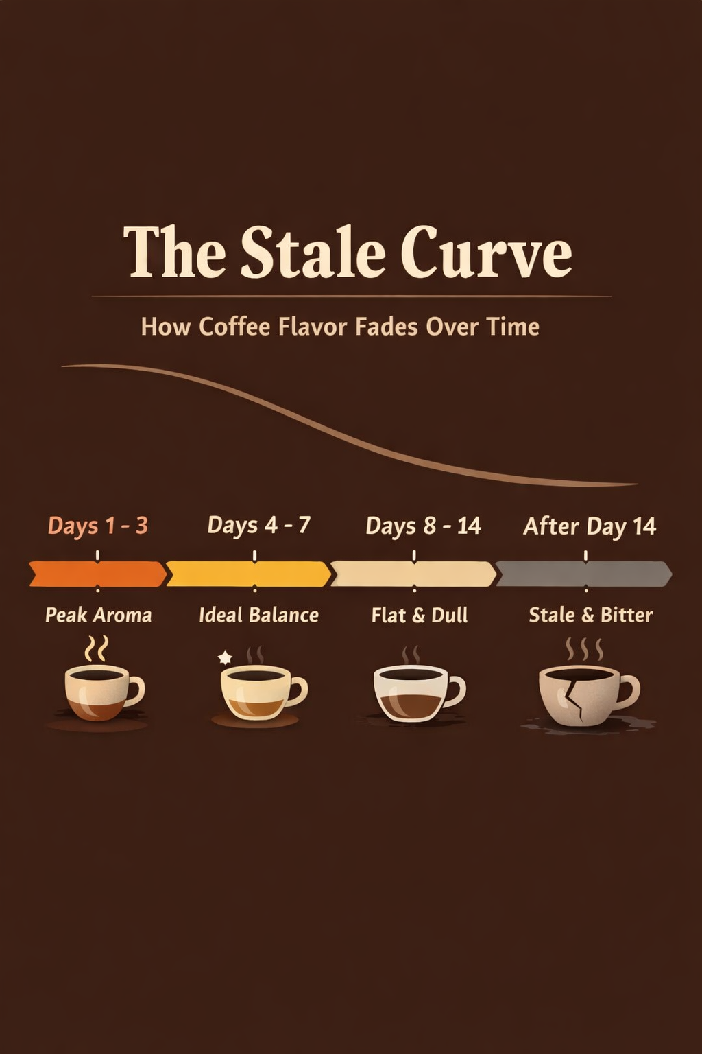 stale curve graphic